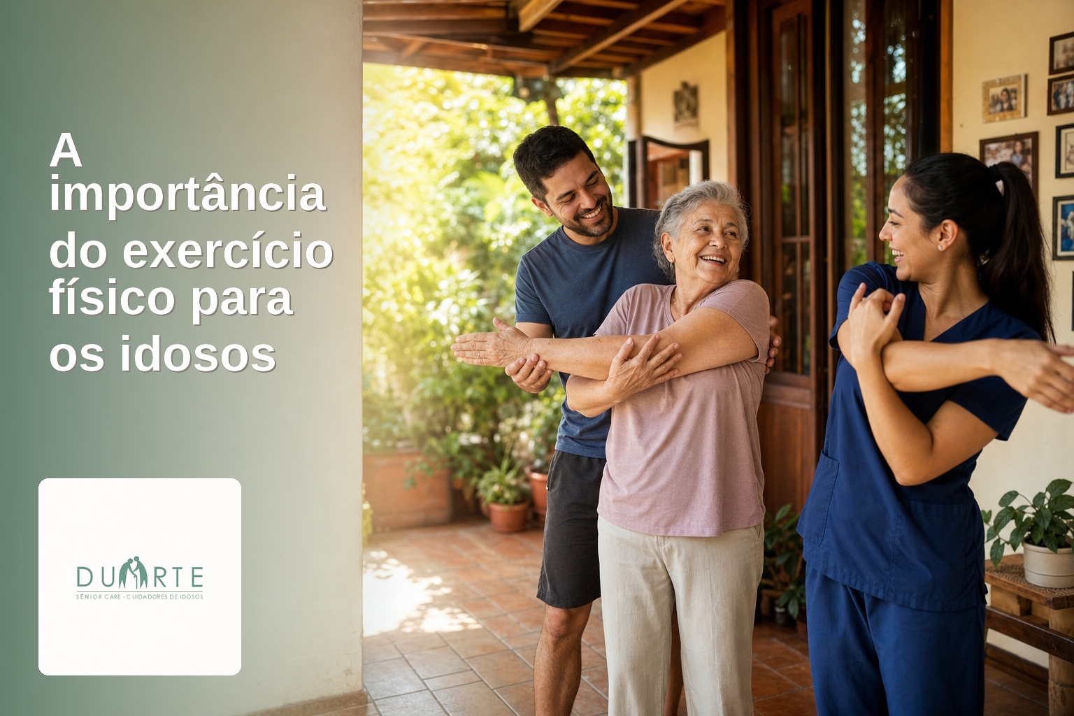 A importância do exercício físico para os idosos: mantendo a saúde e bem-estar - imagem hero
