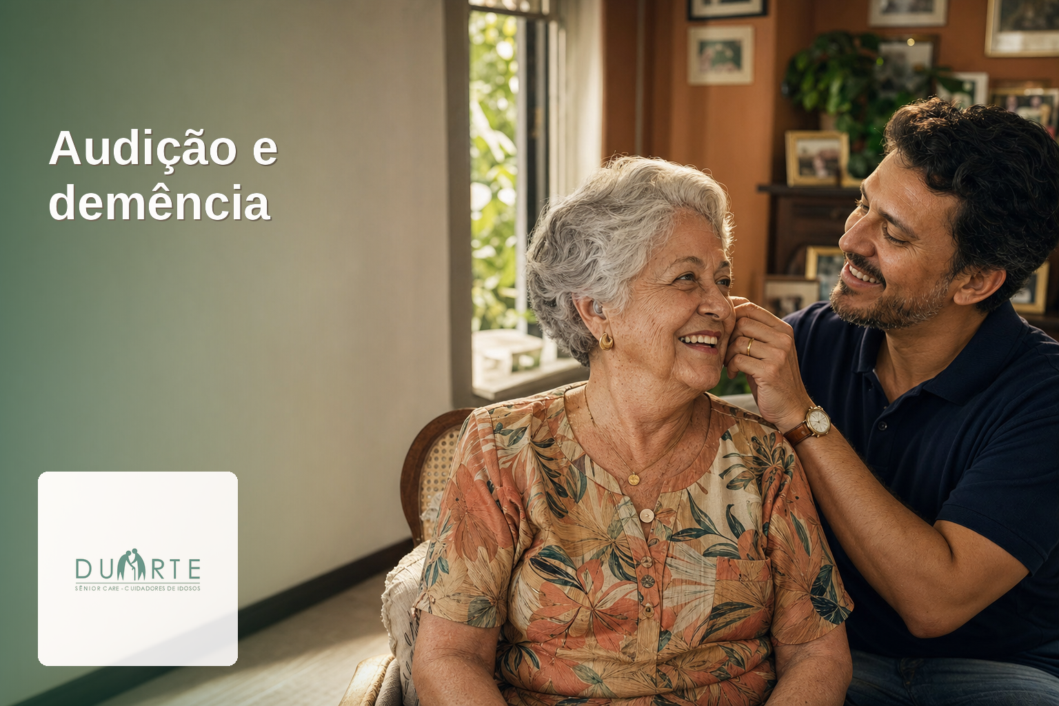 Audição e demência: por que próteses auditivas entraram no centro da prevenção - imagem hero