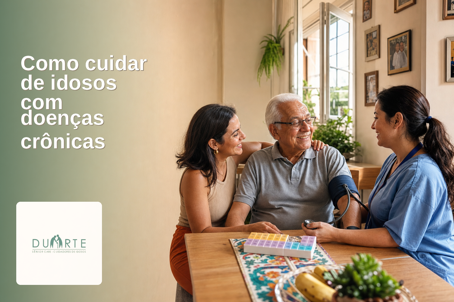 Como cuidar de idosos com doenças crônicas - imagem hero