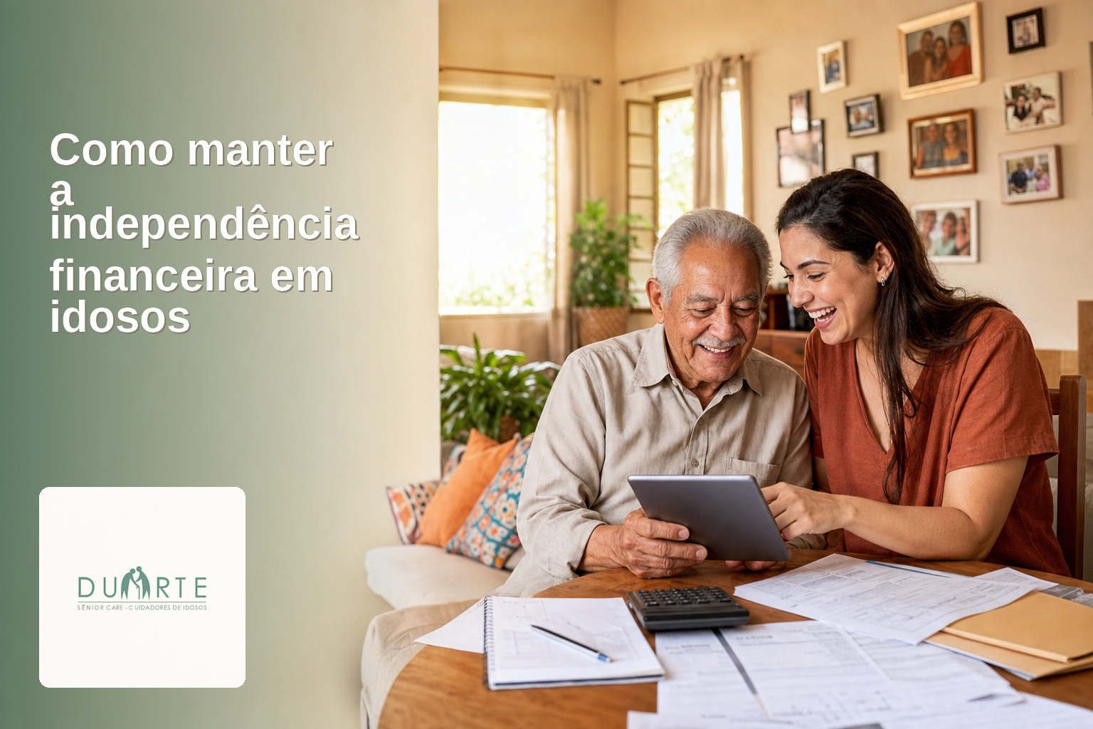 Como manter a independência financeira em idosos - imagem hero