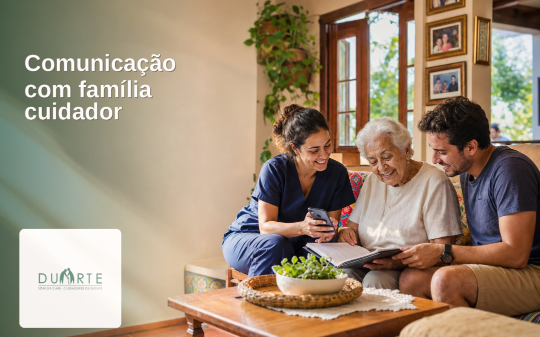 Comunicação com família cuidador: protocolo para ninguém ficar no escuro - imagem hero