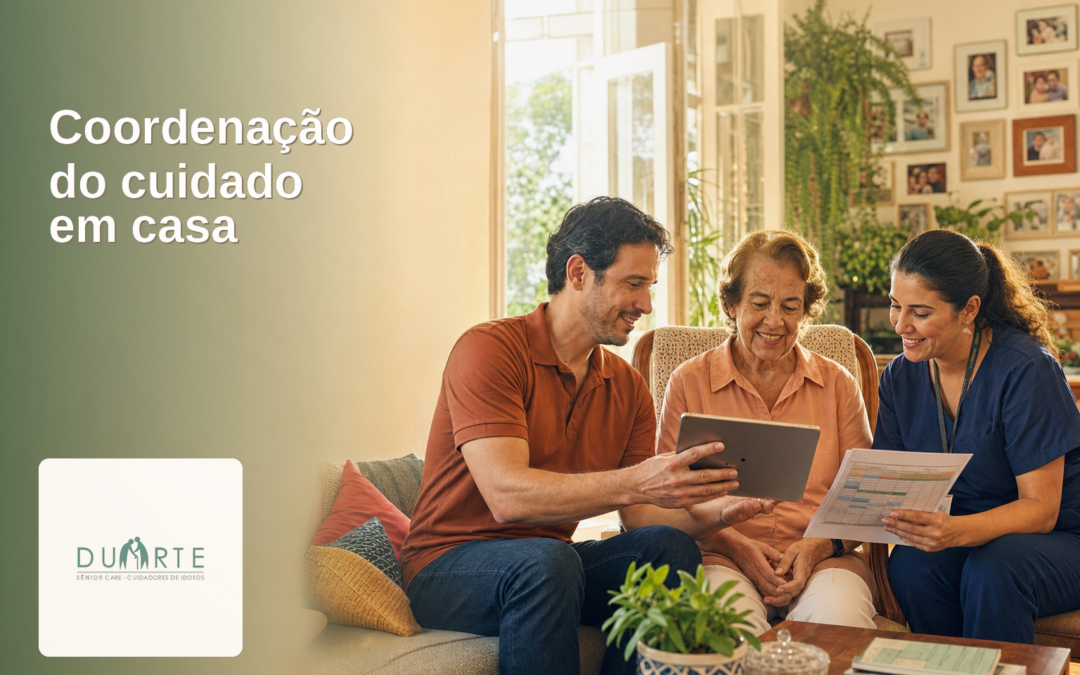Coordenação do cuidado em casa: família, equipe e rotina conectadas - imagem hero