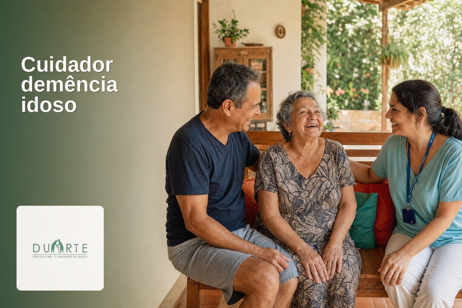Cuidador demência idoso: como identificar o profissional certo - imagem corpo
