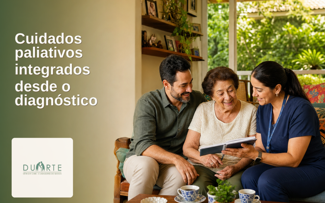 Cuidados paliativos integrados desde o diagnóstico: conforto, autonomia e planejamento no cuidado domiciliar - imagem hero
