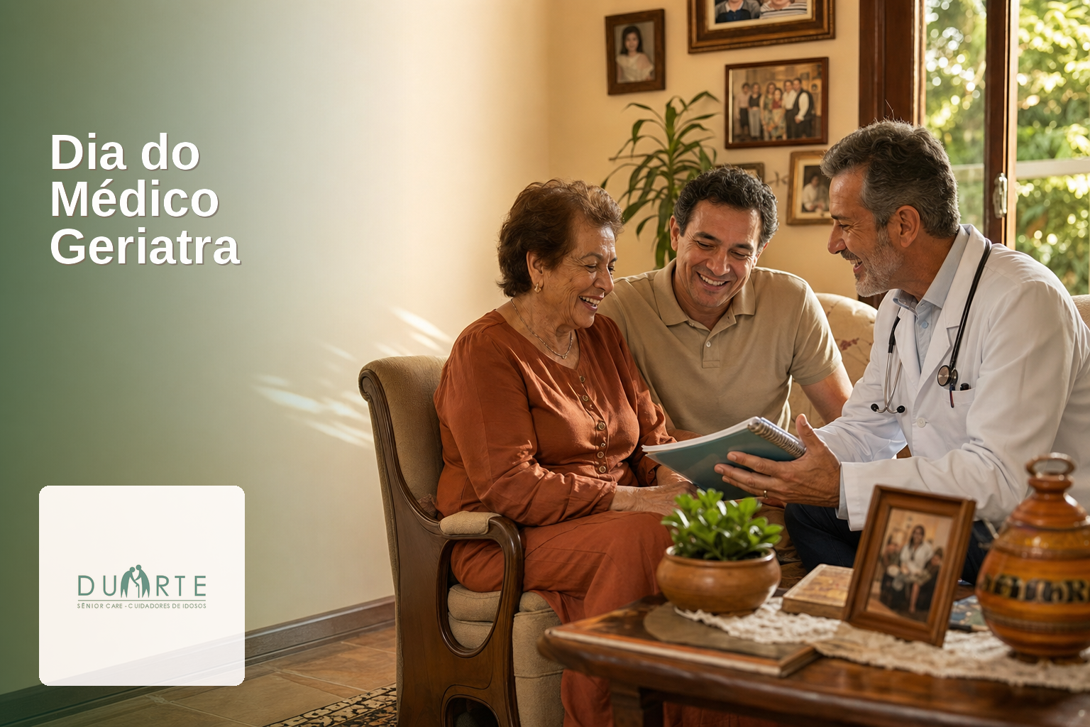 Dia do Médico Geriatra: ciência, casa e família no cuidado geriátrico - imagem hero