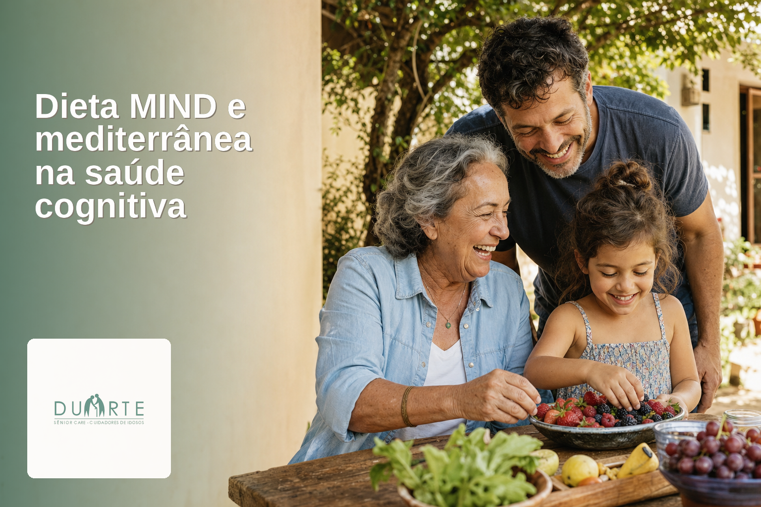 Dieta MIND e mediterrânea na saúde cognitiva: do estudo à mesa da família - imagem corpo