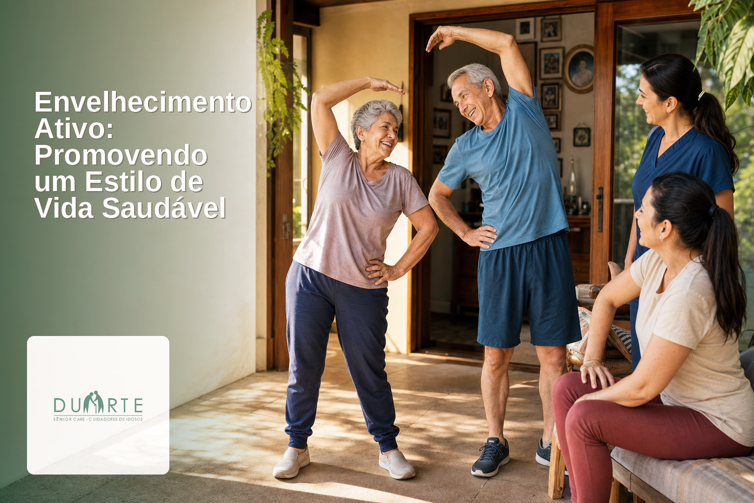 Envelhecimento Ativo: Promovendo um Estilo de Vida Saudável e Ativo na Terceira Idade - imagem hero