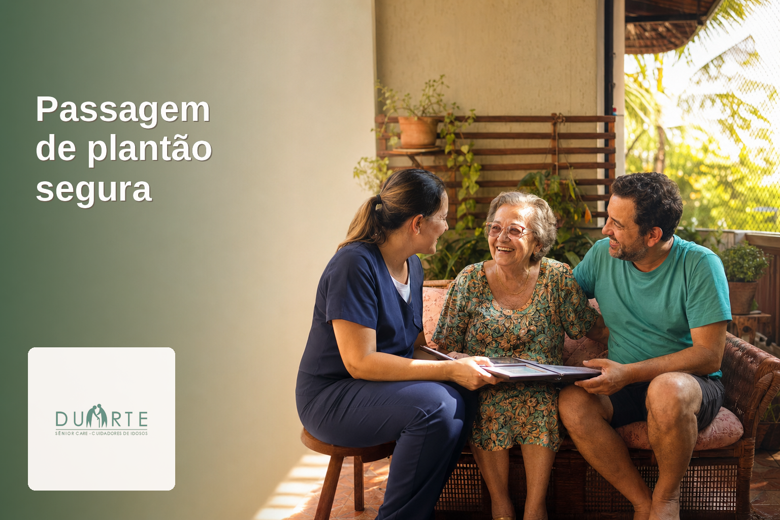 Passagem de plantão segura: o detalhe que protege o familiar em casa - imagem corpo