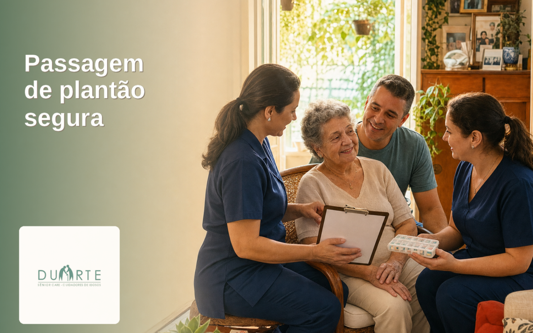 Passagem de plantão segura: o detalhe que protege o familiar em casa - imagem hero
