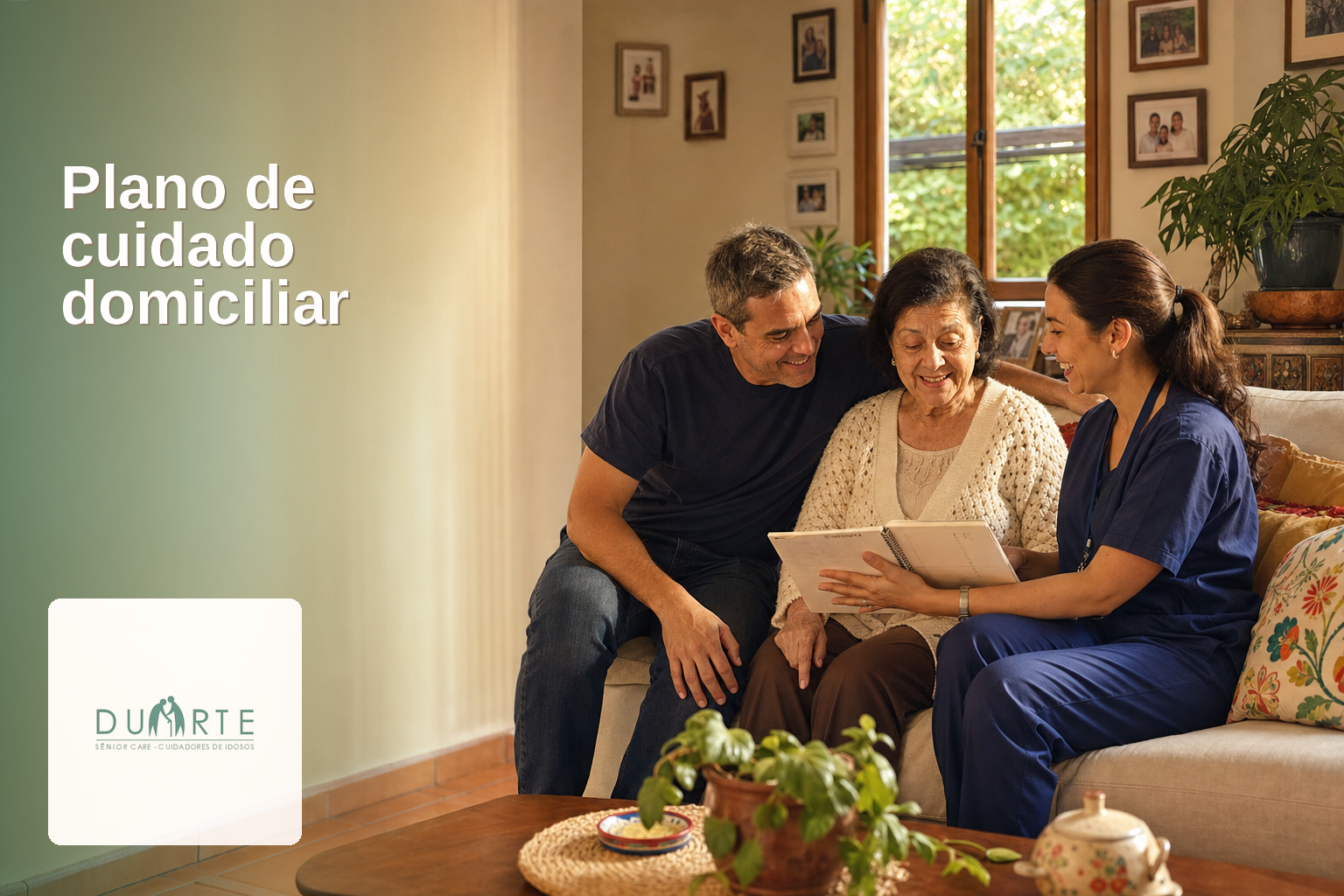 Plano de cuidado domiciliar: por que cada família precisa de um alinhamento claro - imagem hero