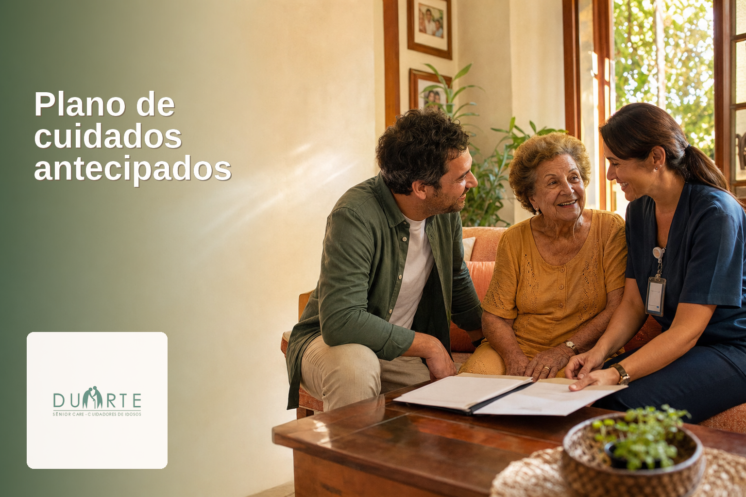 Plano de cuidados antecipados: diretivas, dignidade e decisões no tempo certo - imagem hero