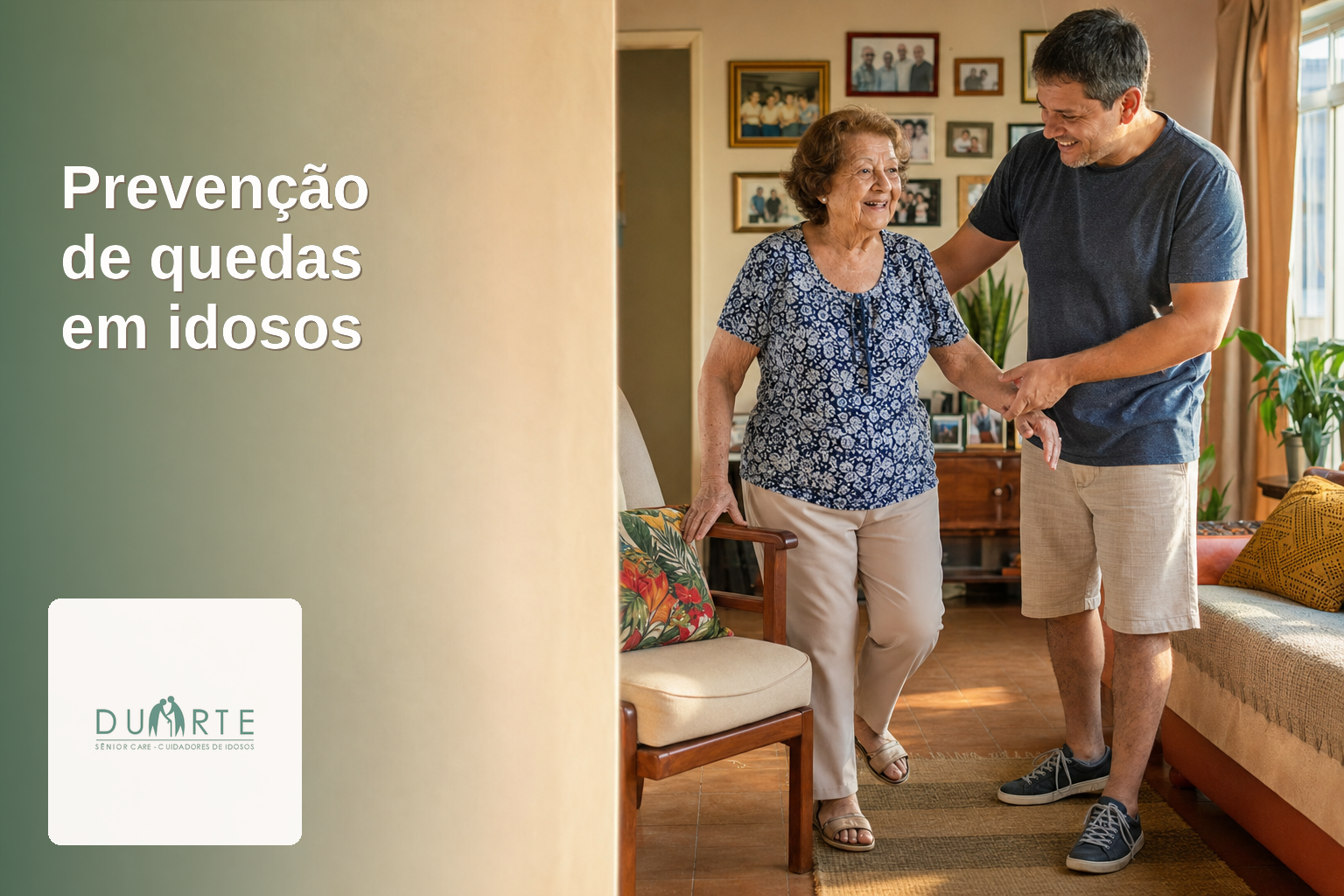Prevenção de quedas em idosos: dicas e soluções - imagem hero