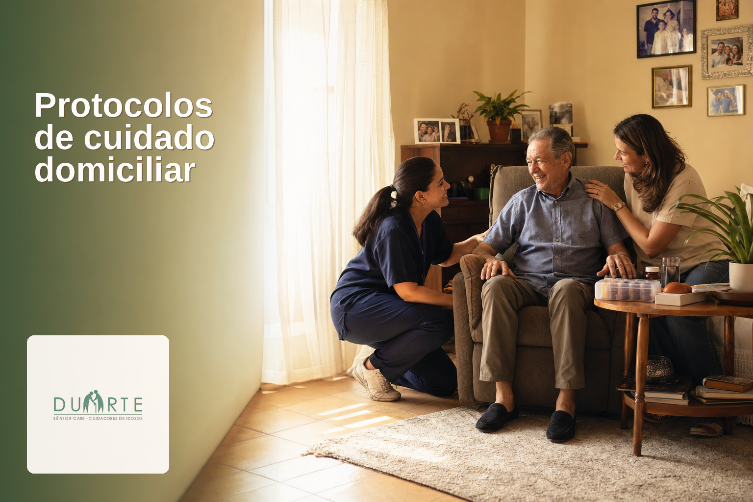 Protocolos de cuidado domiciliar: por que a segurança começa antes do plantão - imagem hero