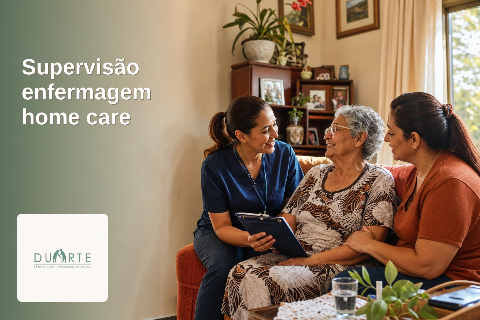 Supervisão enfermagem home care: o que muda quando há uma enfermeira-chefe acompanhando - imagem hero