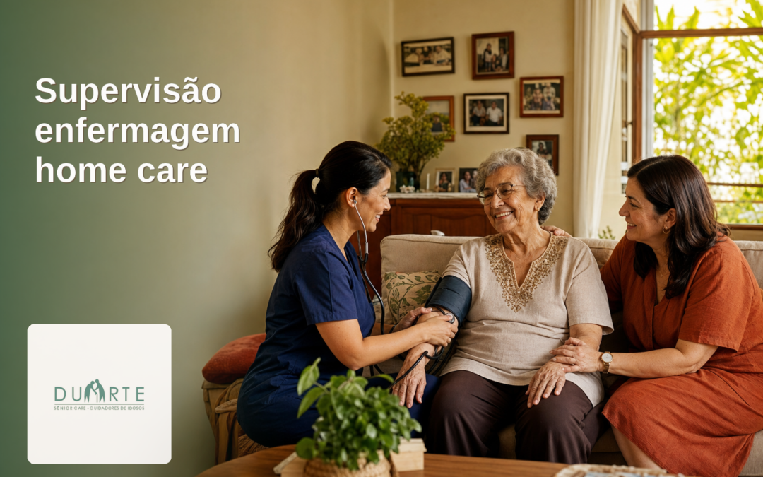 Supervisão enfermagem home care: segurança clínica real no cuidado domiciliar - imagem hero