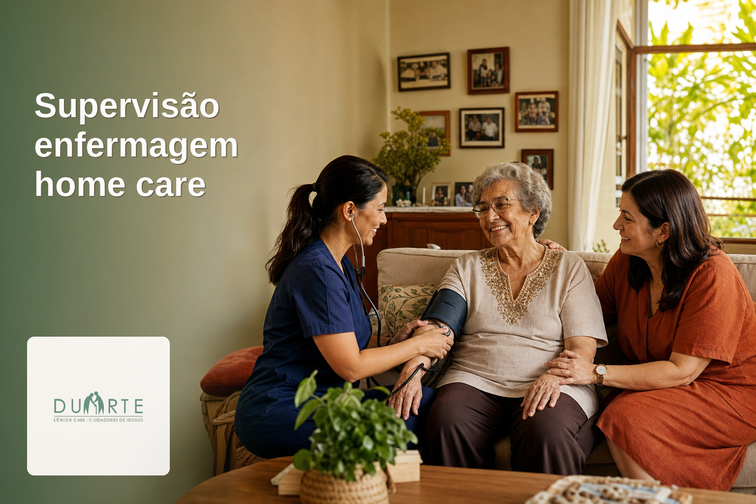 Supervisão enfermagem home care: segurança clínica real no cuidado domiciliar - imagem hero