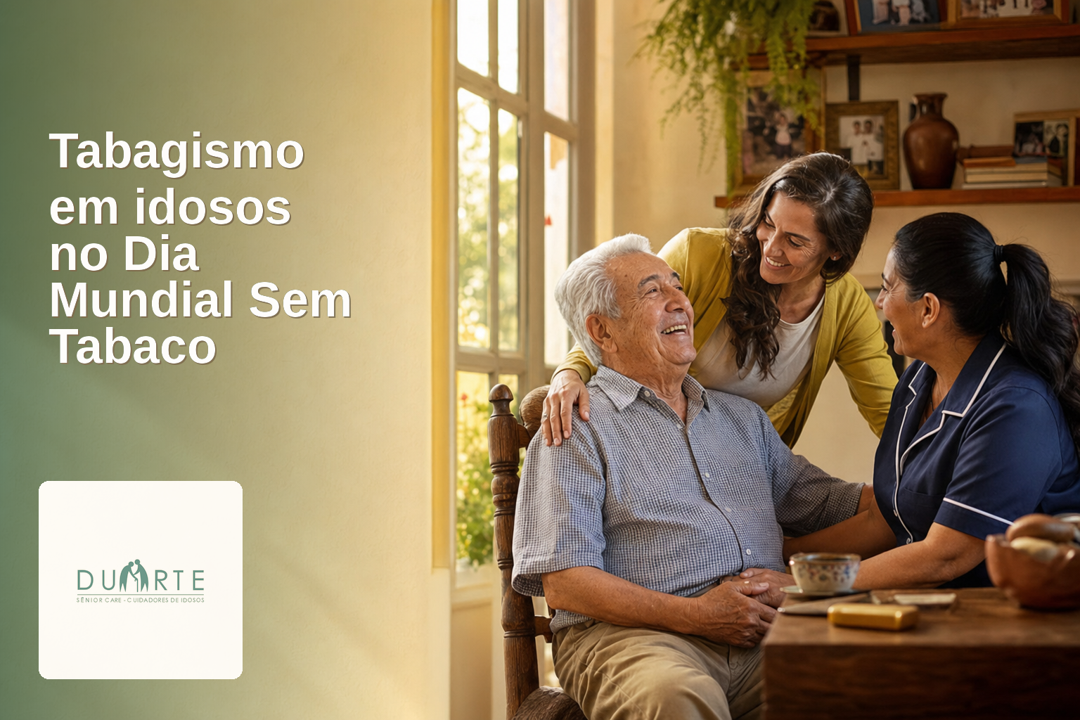 Tabagismo em idosos no Dia Mundial Sem Tabaco: cuidado humanizado, dignidade e prevenção - imagem corpo