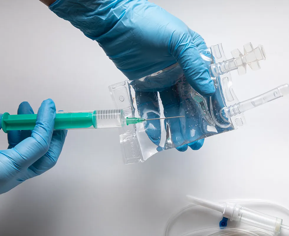 Medicação intravenosa