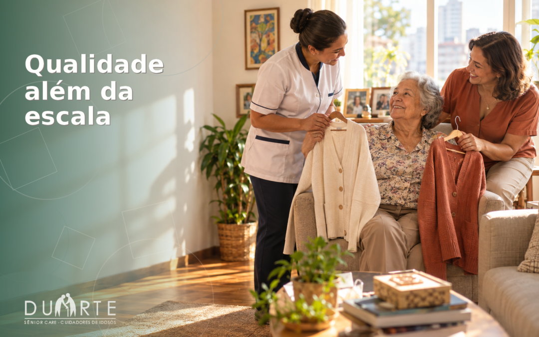 Qualidade no cuidado domiciliar: o que separa uma escala de uma operação madura